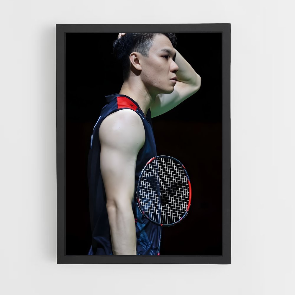 Poster Lee zii – affiche Badminton (vue 2)